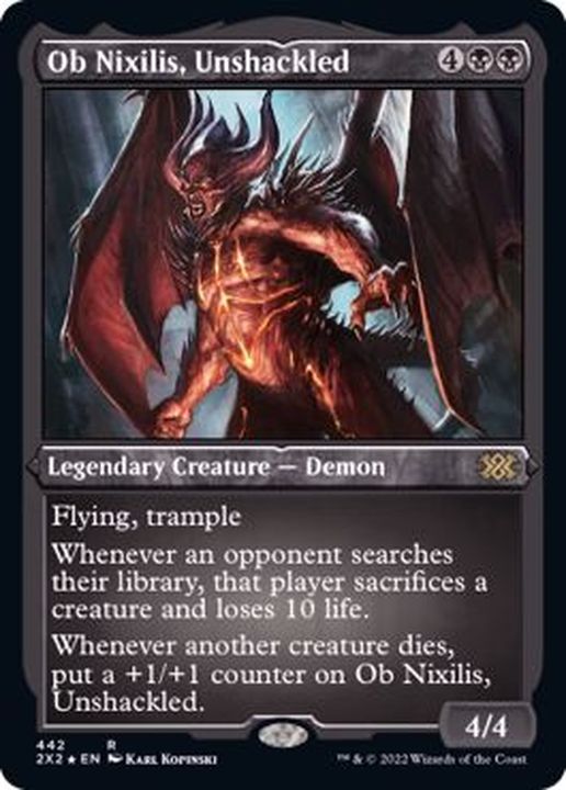 エッチングFOIL)解き放たれし者、オブ・ニクシリス/Ob Nixilis