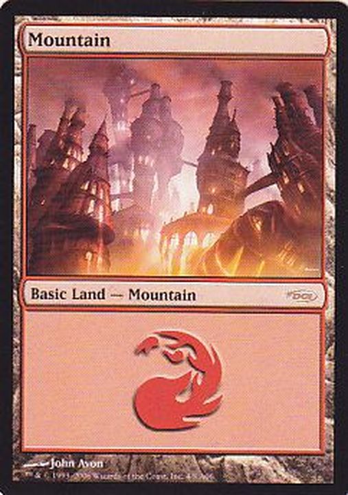 EX+](ラヴニカ)山/Mountain《英語》【Arena Promos】