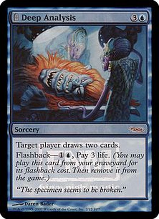 FOIL)綿密な分析/Deep Analysis《英語》【FNM Promos】