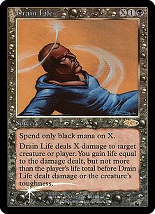 FOIL)生命吸収/Drain Life《英語》【FNM Promos】
