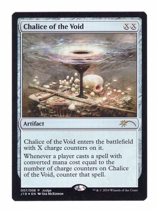 FOIL)虚空の杯/Chalice of the Void《英語》【Judge Promos】