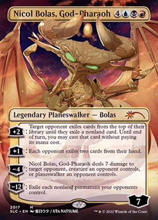 EX+](2017)王神、ニコル・ボーラス/Nicol Bolas, God-Pharaoh《英語