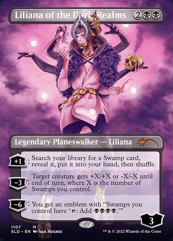 EX+](FOIL)(1107)闇の領域のリリアナ/Liliana of the Dark Realms