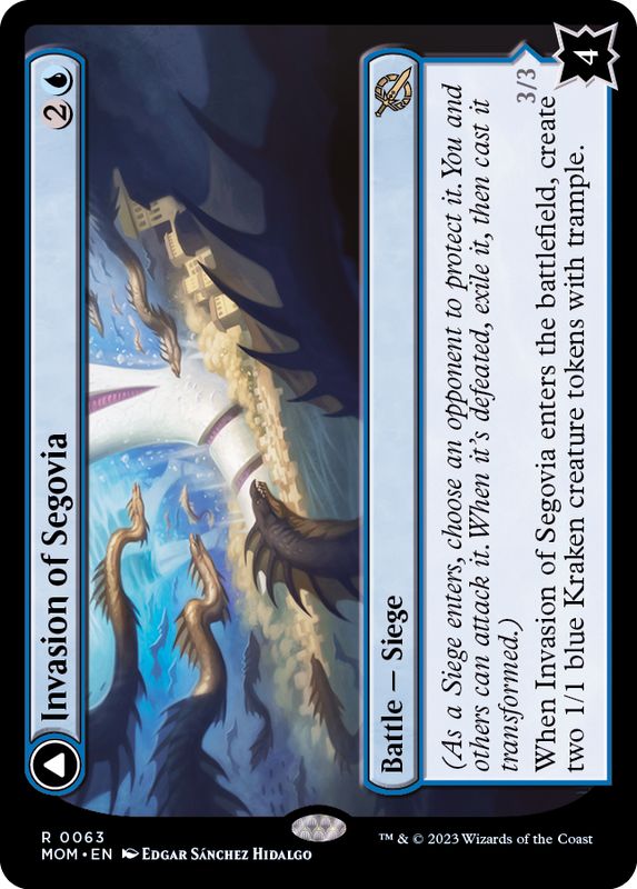 FOIL)セゴビアへの侵攻/Invasion of Segovia《英語》【MOM】