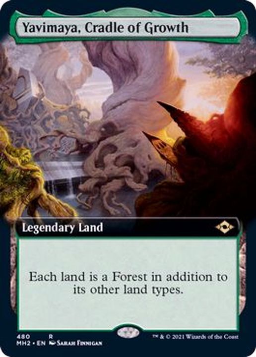 EX+](フルアート)成長の揺り篭、ヤヴィマヤ/Yavimaya, Cradle of