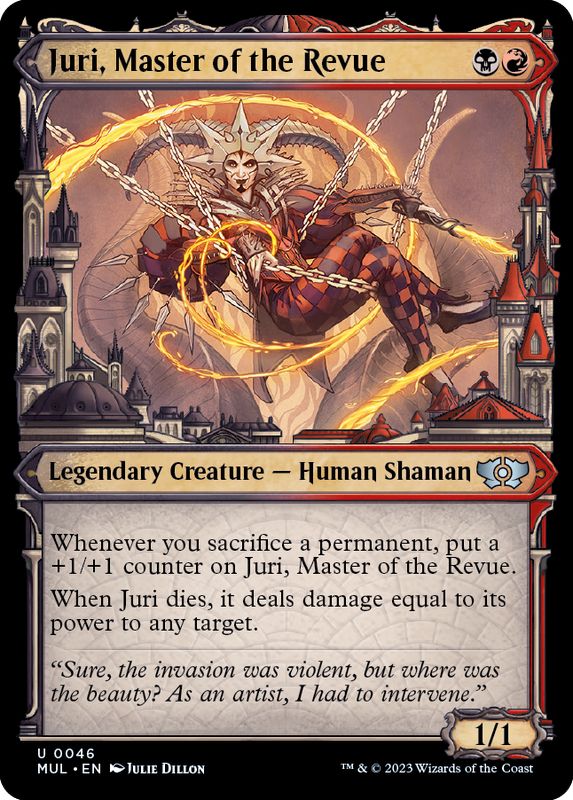 ダブルレインボウFOIL)一座の支配人、ジョーリ/Juri, Master of the