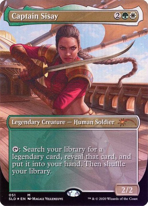EX+](FOIL)艦長シッセイ/Captain Sisay《英語》【SLD】