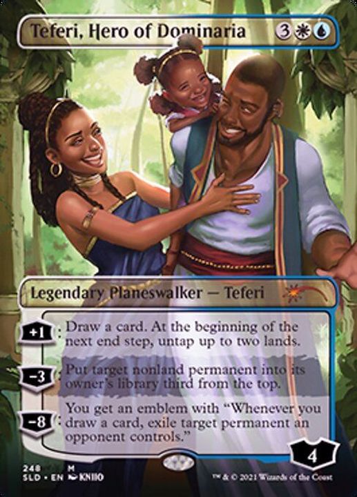 ドミナリアの英雄、テフェリー/Teferi, Hero of Dominaria《英語》【SLD】
