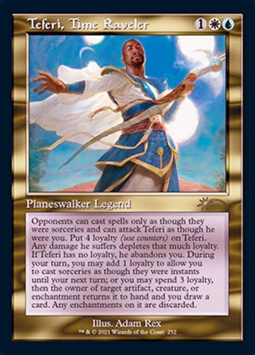 252)時を解す者、テフェリー/Teferi, Time Raveler《英語》【SLD】