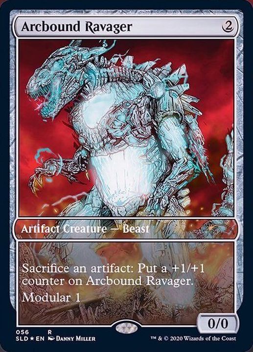 EX+](FOIL)電結の荒廃者/Arcbound Ravager《英語》【SLD】
