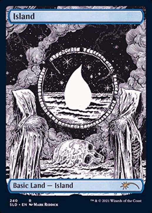 FOIL)(240)島/Island《英語》【SLD】
