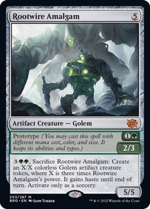 根導線の融合体/Rootwire Amalgam《英語》【BRO】