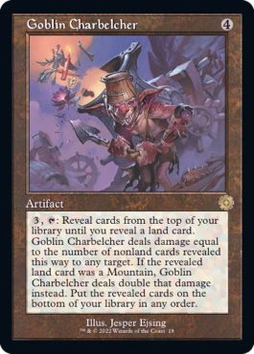 FOIL)(旧枠仕様)ゴブリンの放火砲/Goblin Charbelcher《英語》【BRR】