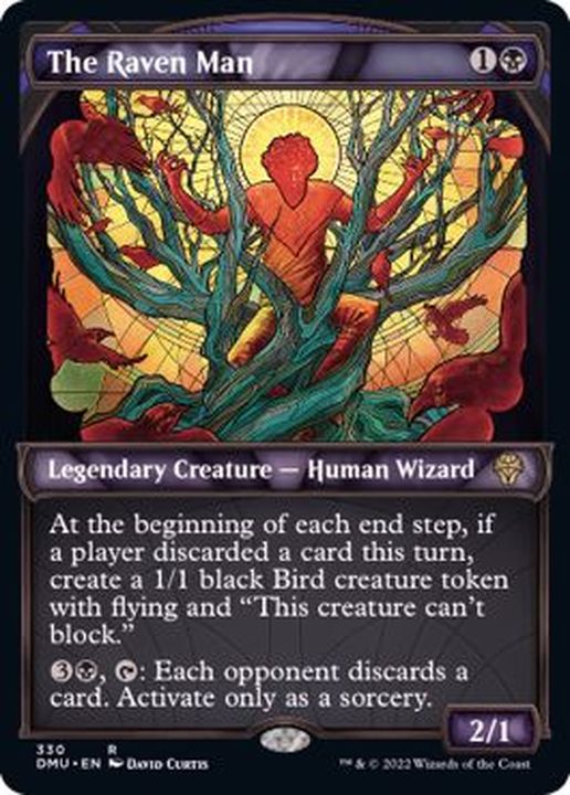 テクスチャーFOIL)鴉の男/The Raven Man《英語》【DMU】
