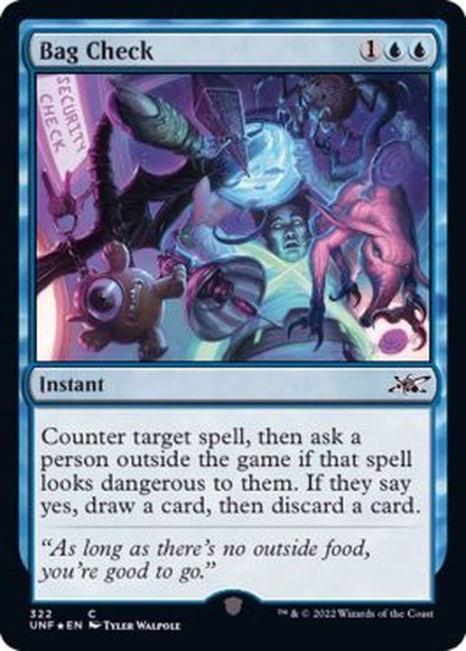 ギャラクシーFOIL)Bag Check《英語》【UNF】