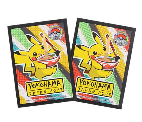 8限定商品 ピカチュウスリーブ4枚セット 7限定商品 ピカチュウスリーブ