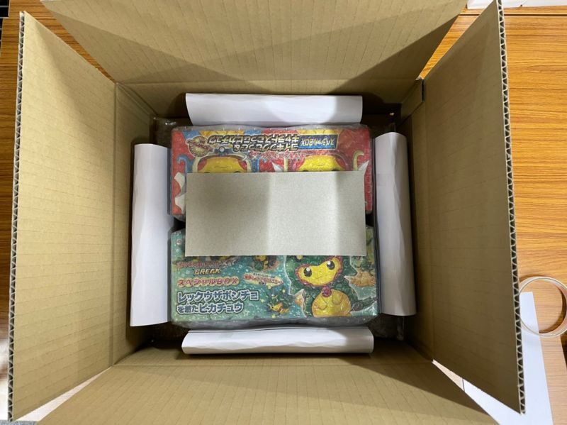 カードの梱包方法について - カードラッシュ[ポケモン]