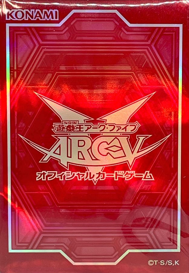 スリーブ『ARCVレッドデュエリストフェスティバル』40枚入り