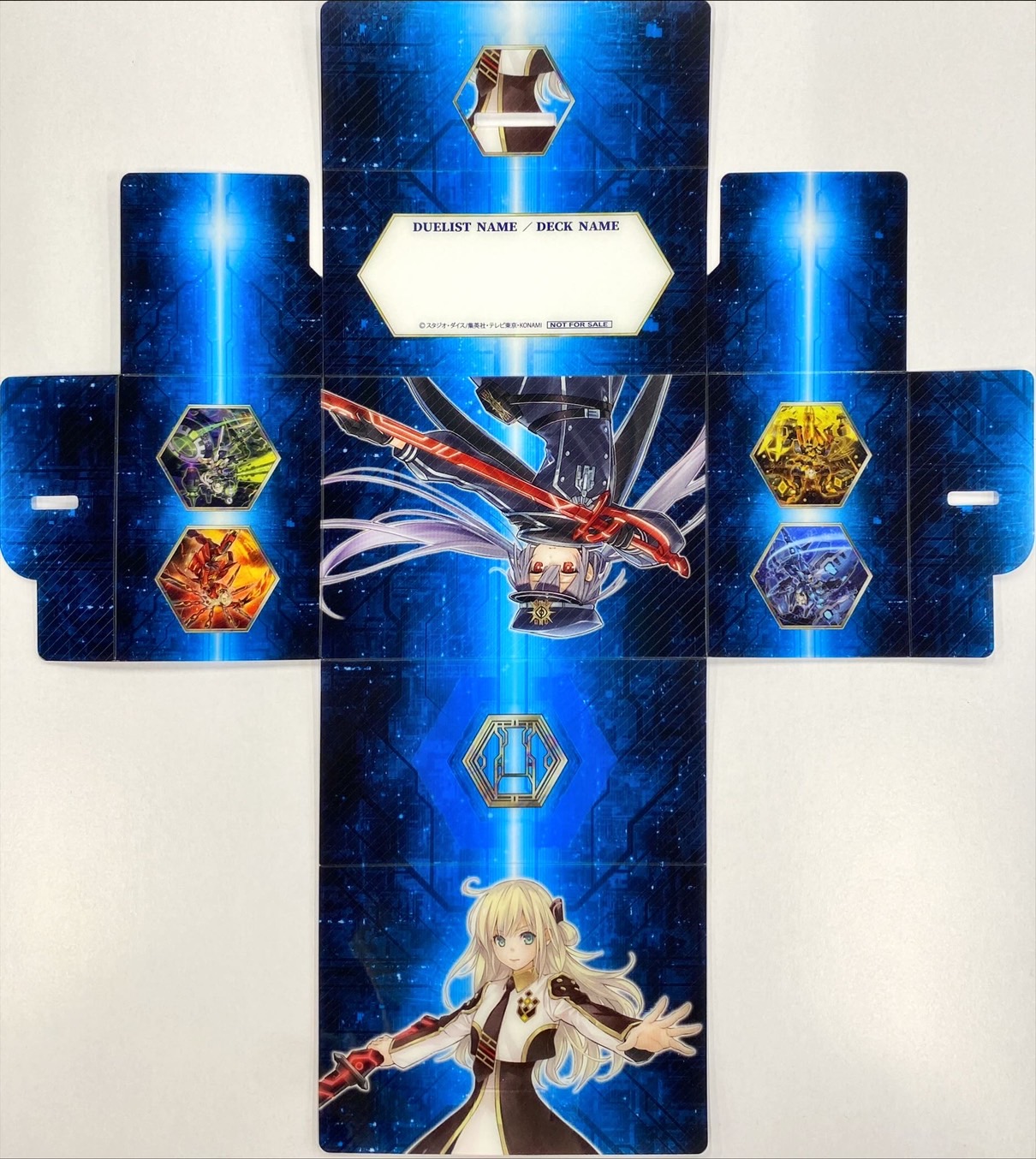 状態A-〕デッキケース『閃刀姫レイ/閃刀姫ロゼ(遊戯王の日vol2