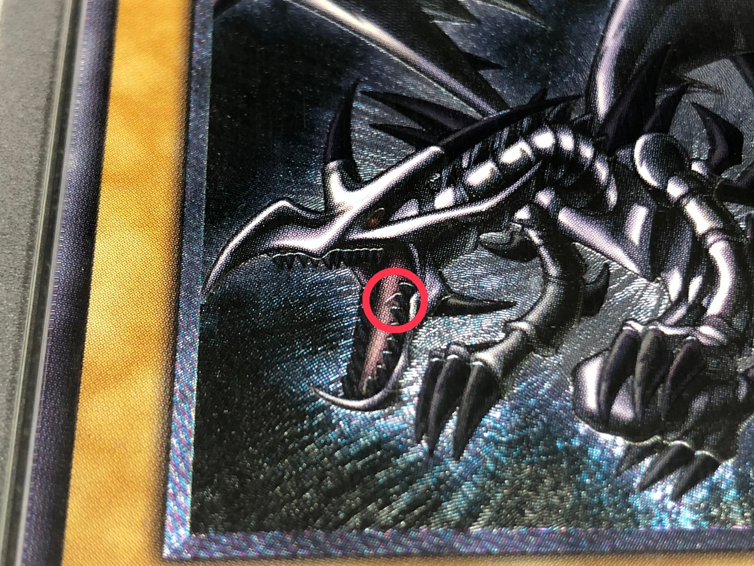 状態難/PSA10鑑定済〕(エラー)真紅眼の黒竜【レリーフ】{301-056