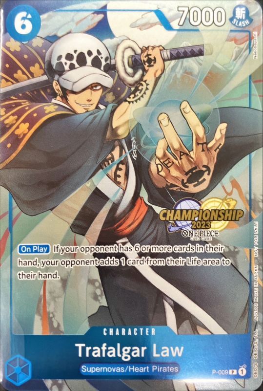英語版】 トラファルガー・ロー Trafalgar Law 【C】 《青》 《ST03