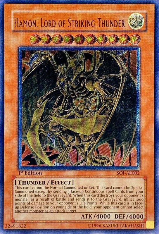 PSA10鑑定済】「旧アジア」 降雷皇ハモン【レリーフ】{SOI-AE002