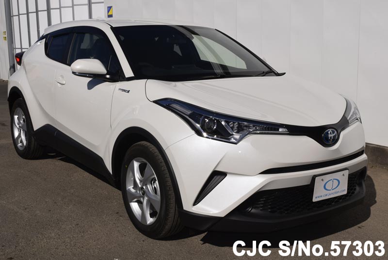 2017 Toyota C-HR White for sale | Stock No. 57303 | Japanese Used