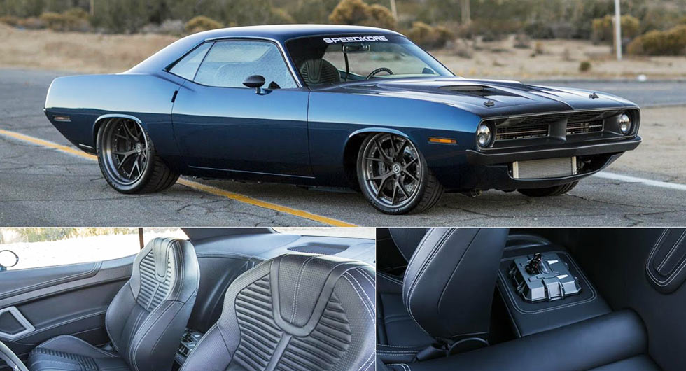 SpeedKore's 1970 Plymouth Cuda Restomod Is A Tasteful 720HP Menace