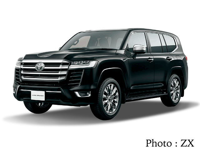 トヨタ ランドクルーザー300系 ディーゼル ZX 5人乗り 4WD 10AT新車