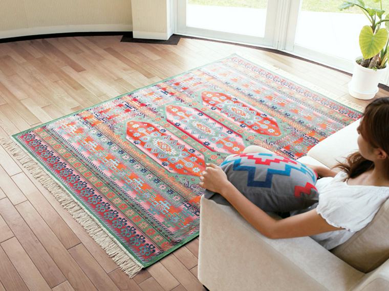 160cm×230cmラグ・マット・絨毯「JERBA/ジェルバ」 ベルギー産｜通販