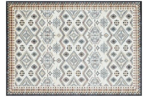 おしゃれなキリム調デザイン！レトロなベルギー産ラグ『NOMAD/ノマド