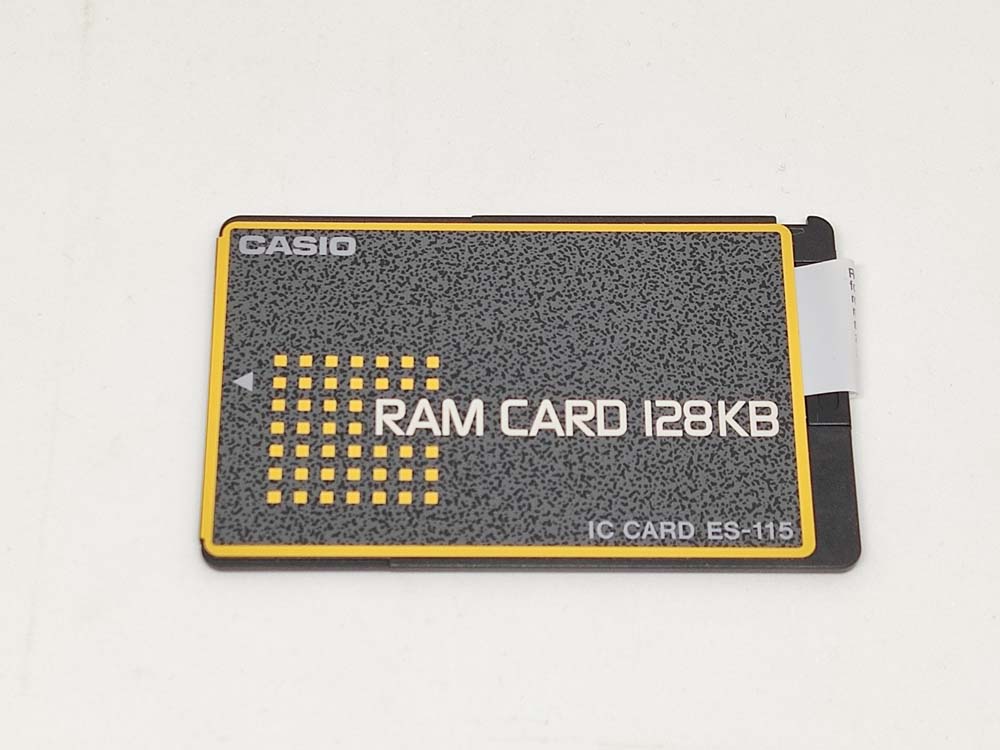 Module ES-115 RAM CARD 128KB, NEW for Casio SF-R10 and SF-R20