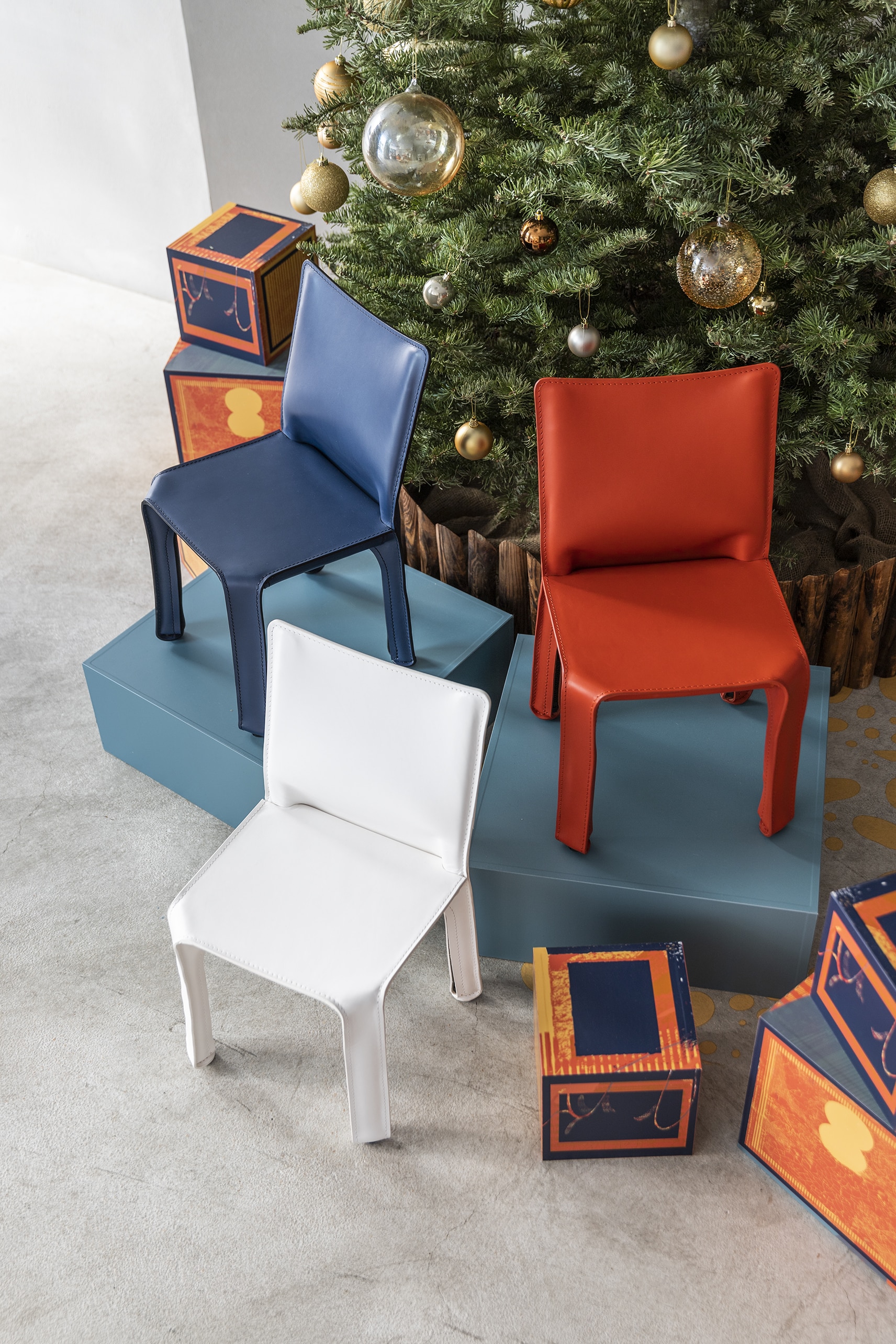 Cassina（カッシーナ）412 CAB BABYキャブ ベビー （チャイナレッド