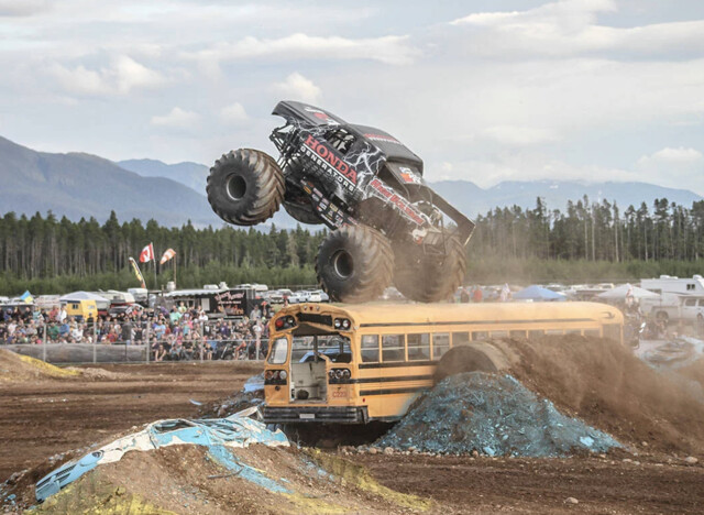 Monster trucks to descend on Penticton Speedway this weekend