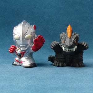 ウルトラマングッズ 指人形(ウルトラマンエックス、デマーガ)｜カフェ