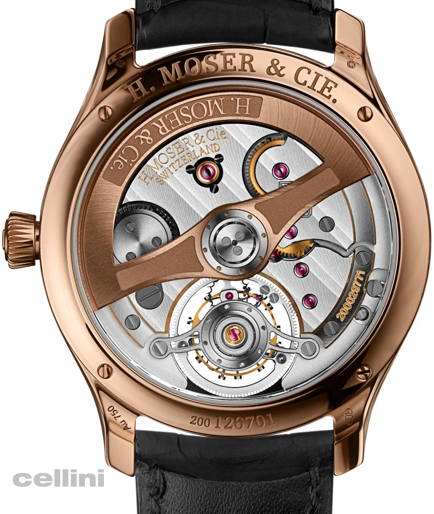 H. Moser & Cie Endeavour Tourbillon Vantablack at Cellini Jewelers