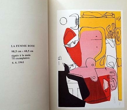 ル・コルビュジエ リトグラフ 作品集 Oeuvre Lithographique| 美術書