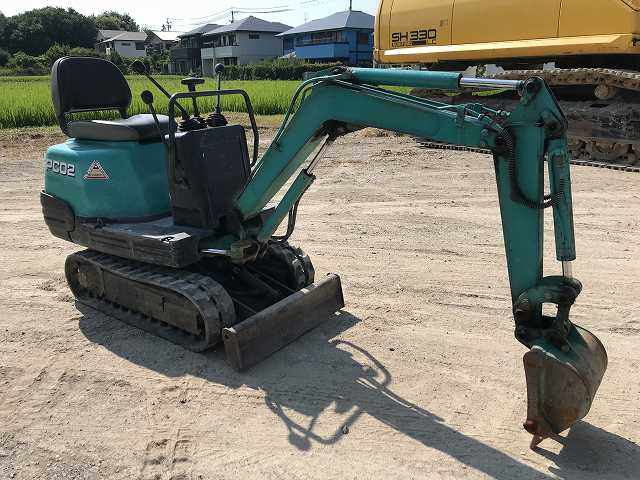PC02-1 0.01m3 ミニショベル｜コマツ｜ミニショベル｜中古重機を探す