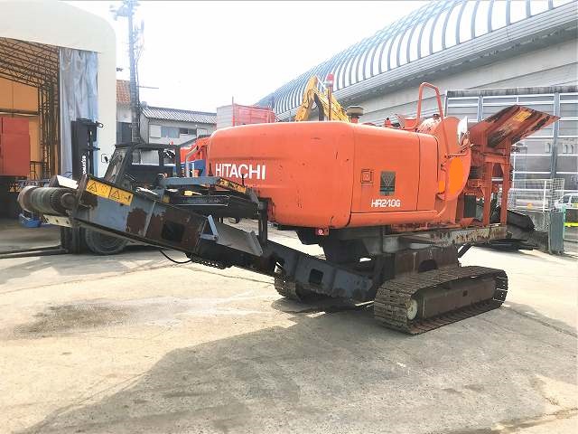 HR240G 自走式ジョークラッシャー｜日立｜自走式石質破砕機｜中古重機