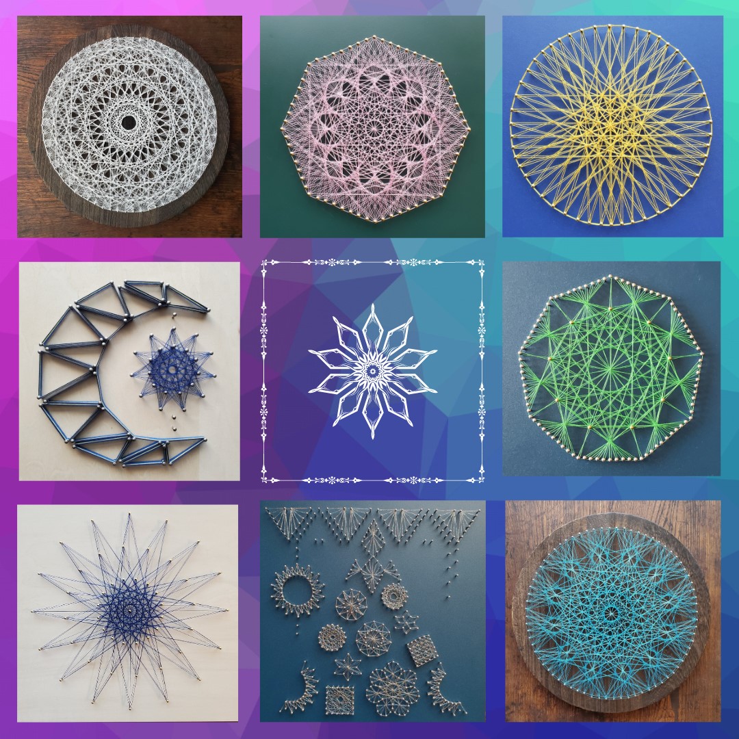 糸かけ曼荼羅アート｜講座紹介｜中日文化センター栄｜中日文化センター