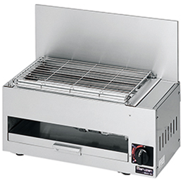 MGKS-202 マルゼン ガス下火式焼物器 炭焼き 赤外線バーナータイプ