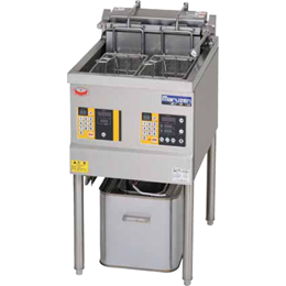 MEF-WL18B マルゼン 電気ダブルオートリフトフライヤー｜業務用厨房