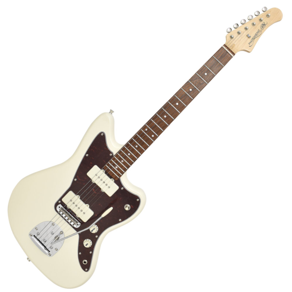 エレキギター PHOTOGENIC JM-220 OW ジャズマスタータイプ JM ホワイト