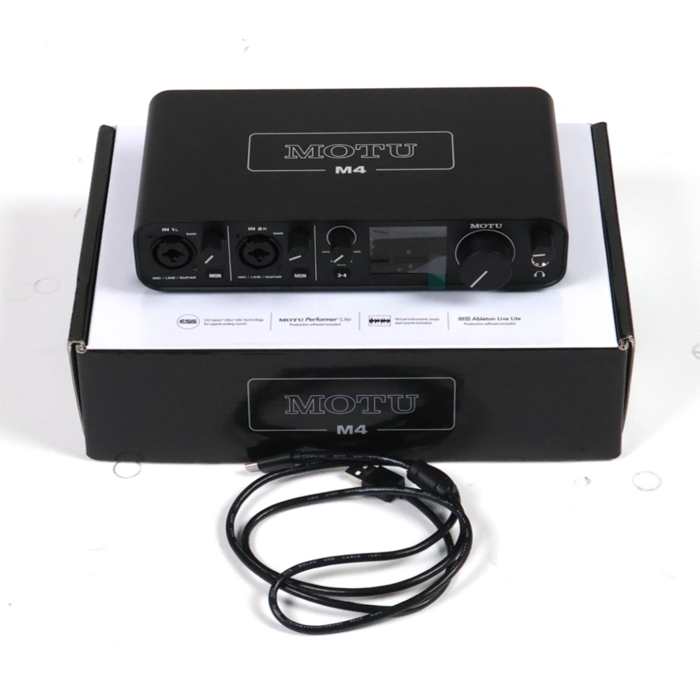 中古】 オーディオインターフェイス MOTU M4 4in 4out USBオーディオ