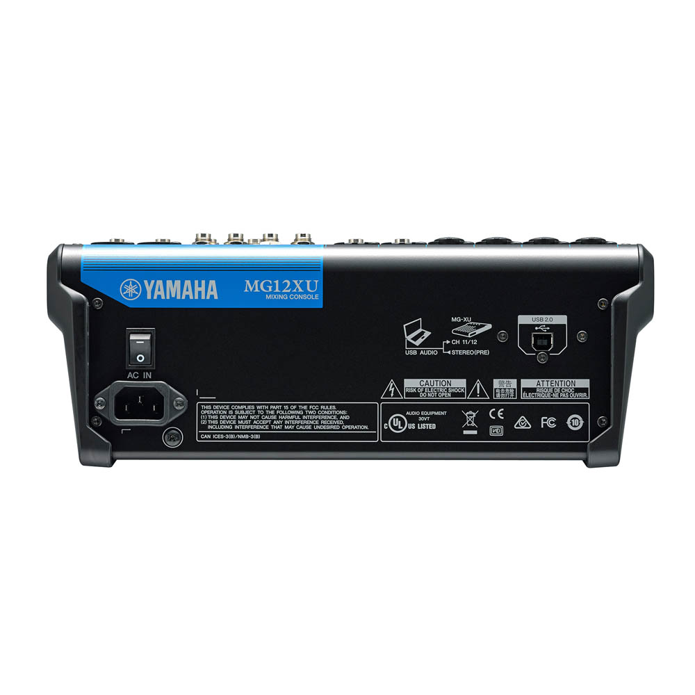 ヤマハ YAMAHA MG12XU ミキサー(ヤマハ USB接続対応 デジタル