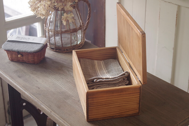 アンティーク風コレクションボックス｜ヴィンテージスタイル木箱｜通販