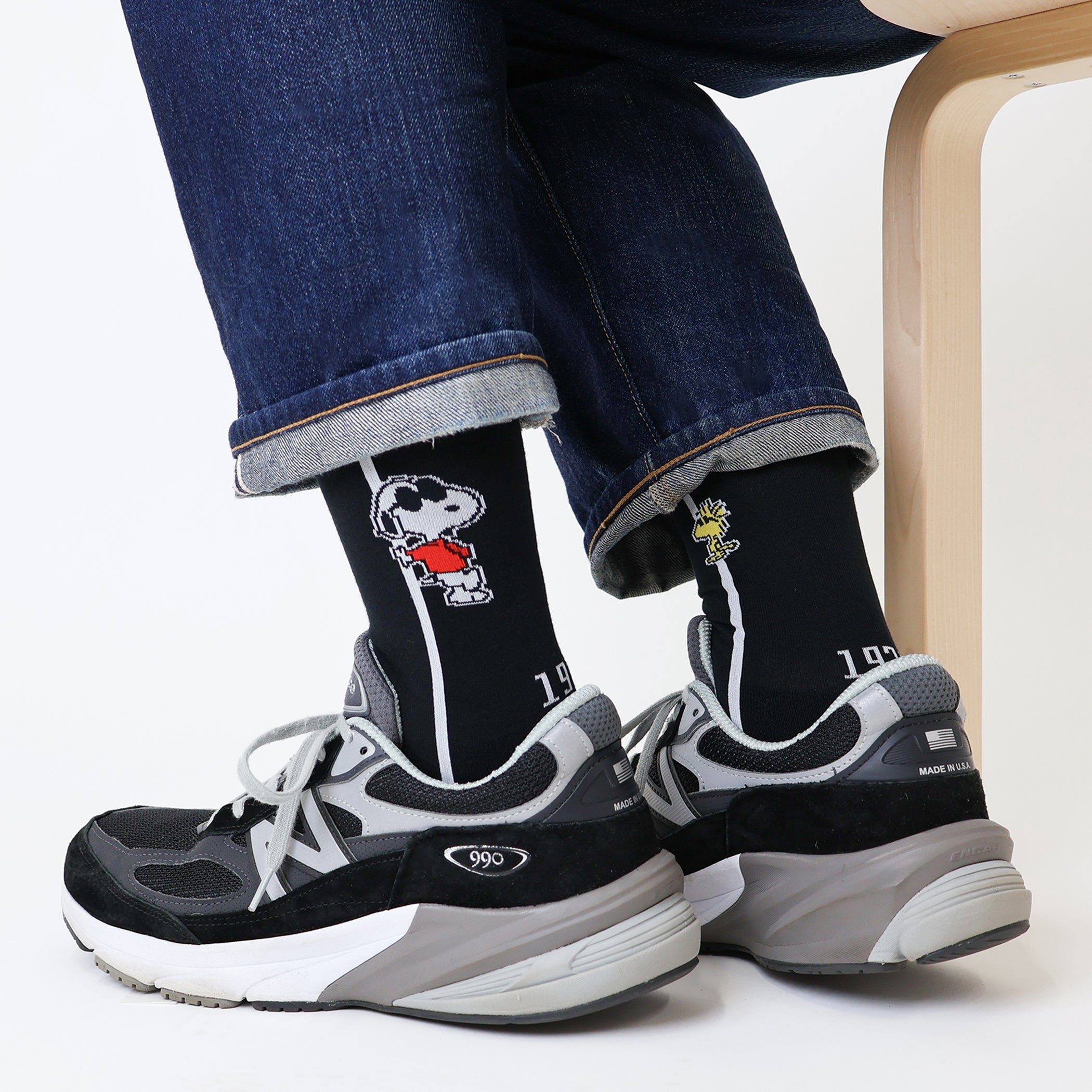 SNOOPY×CHICSTOCKS JOE COOL 全2色