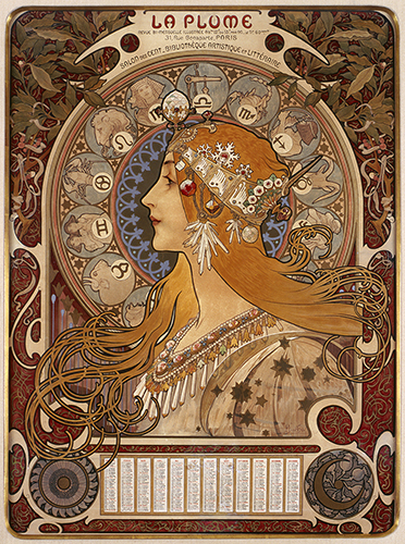 アルフォンス・ミュシャ展 アール・ヌーヴォーの美しきミューズ