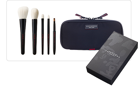 匠シリーズ5点セット：S-T-5｜竹宝堂（ちくほうどう）熊野筆・化粧筆