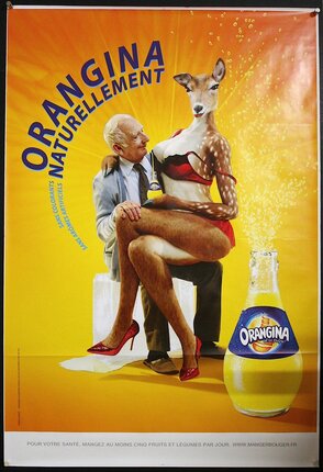 Orangina Naturellement (2) | Original Vintage Poster | Chisholm